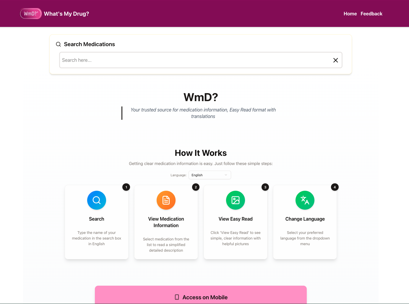 Healthcare Access Portal